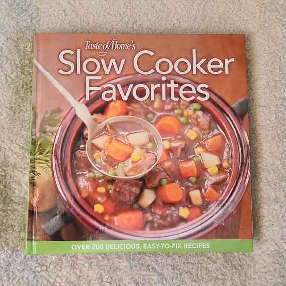 Taste of Home's Slow Cooker Favorites Hardcover Cookbook - Picture 1 of 2